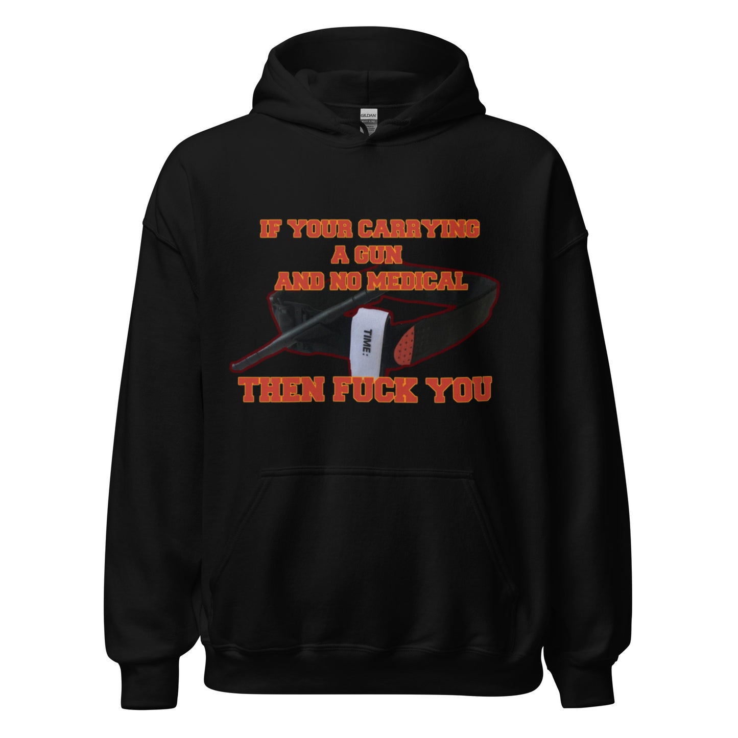 No medical, then #€£^ you hoodie