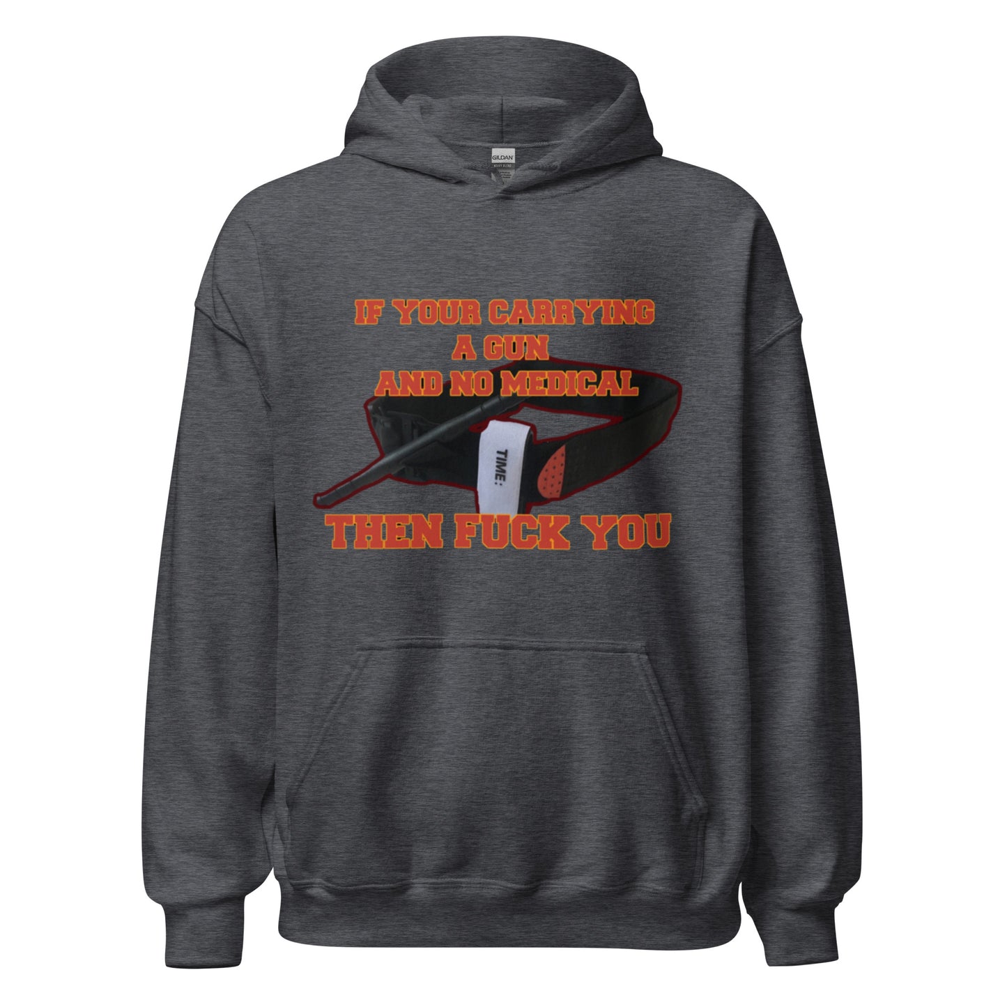No medical, then #€£^ you hoodie