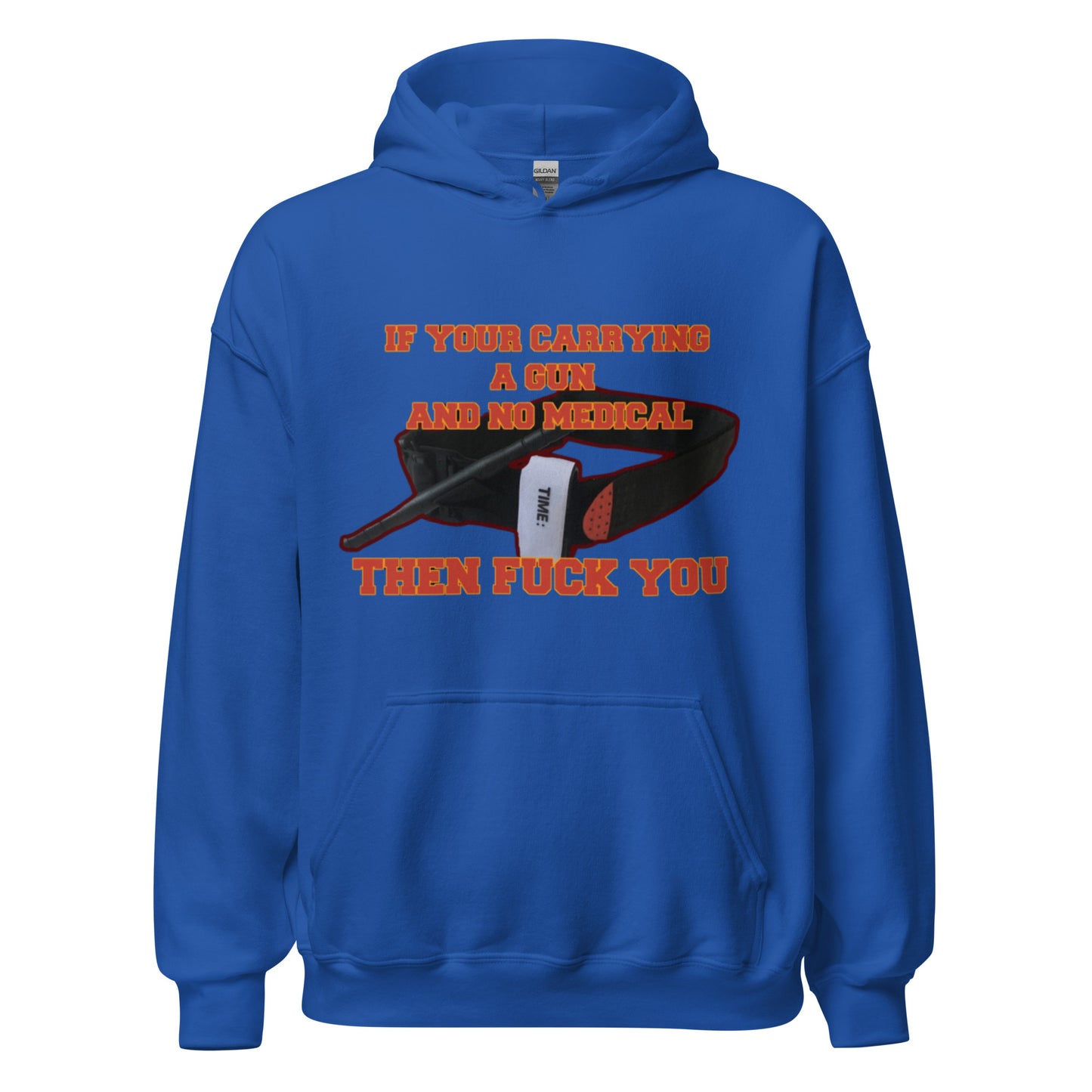 No medical, then #€£^ you hoodie